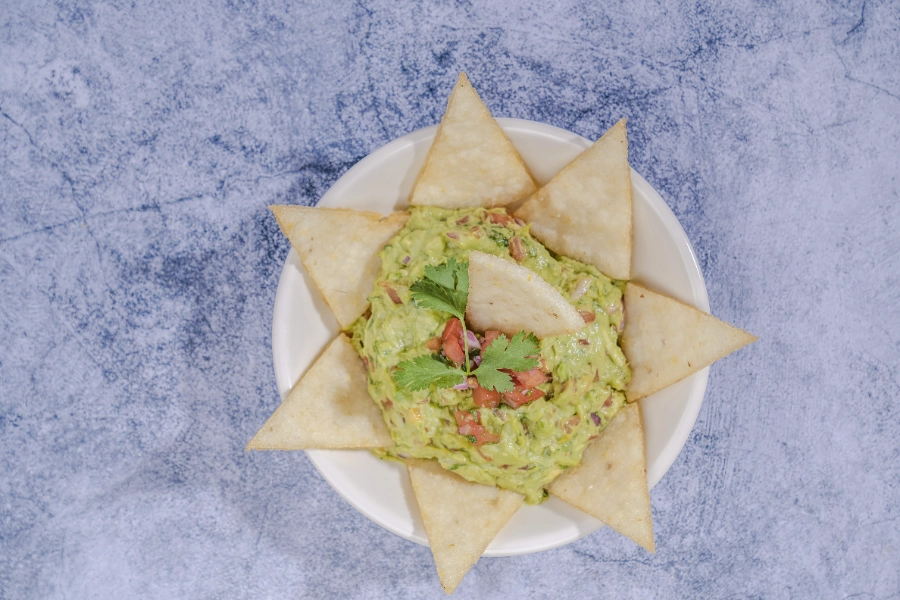 Arepa Frita Con Guacamole