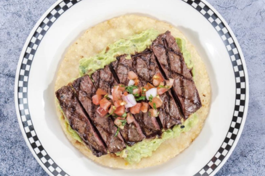 Crunchy Arepa con Churrasco 
