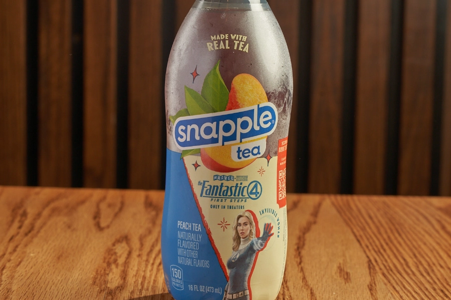 Peach tea Snapple
